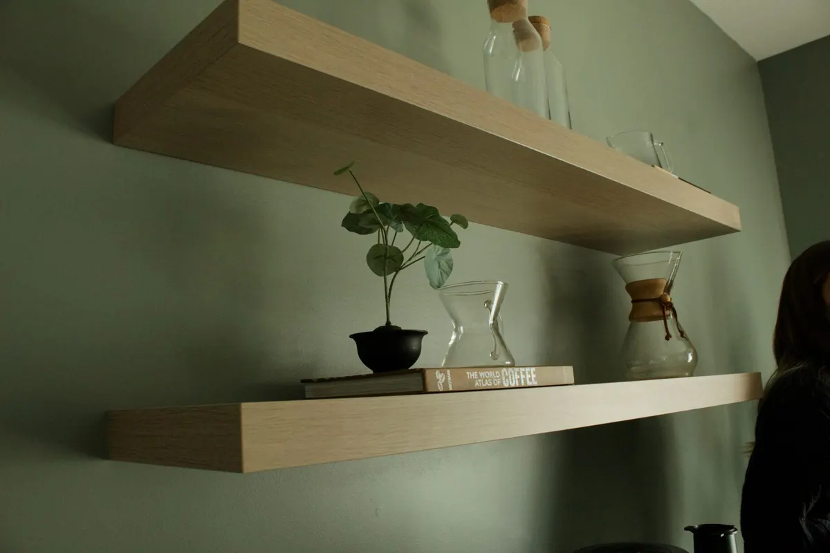 Build a Floating Maple Shelf with Hidden Brackets